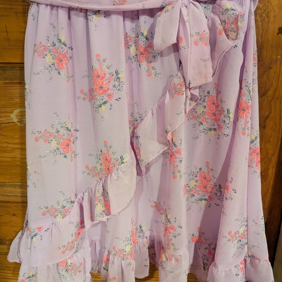 Lilt Pink Smocked Puff Sleeve Sundress - Picture 2 of 8